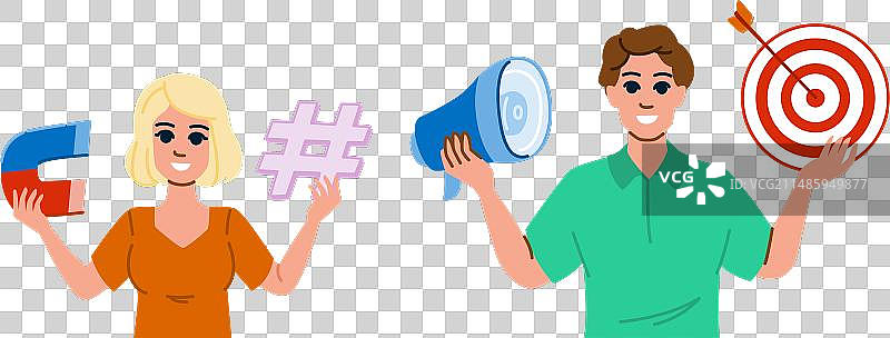 商务策略社交媒体图片素材