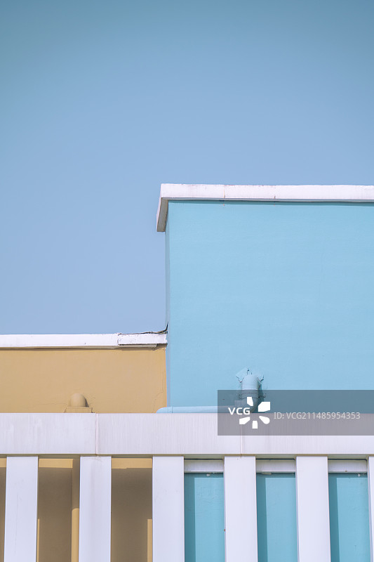 彩色的建筑图片素材