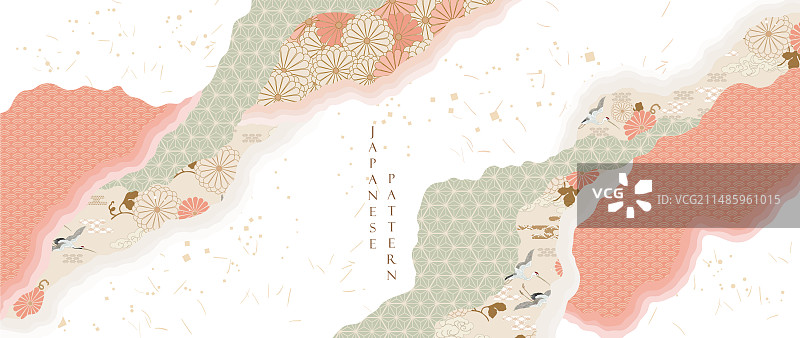 花卉图案纹理抽象背景图片素材