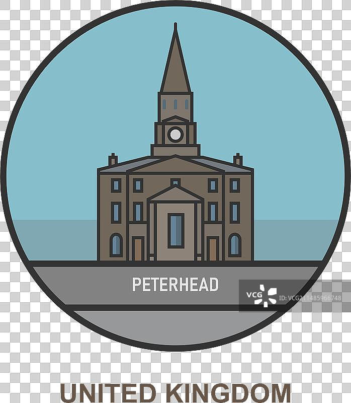 英国彼得黑德城镇图片素材