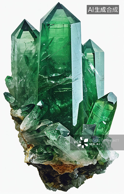 【AI数字艺术】白色背景下皱巴巴的纸的特写镜头图片素材