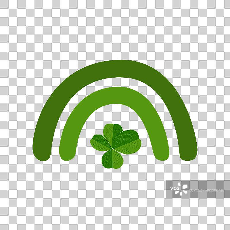 圣帕特里克节彩虹图片素材