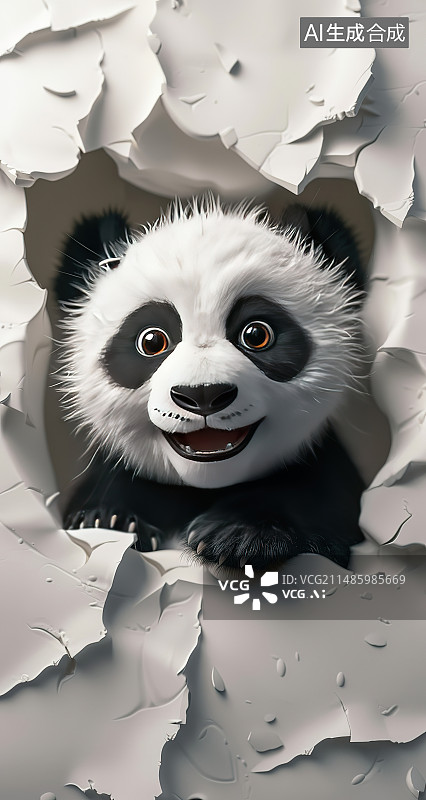 【AI数字艺术】白色背景下的狐猴特写镜头图片素材