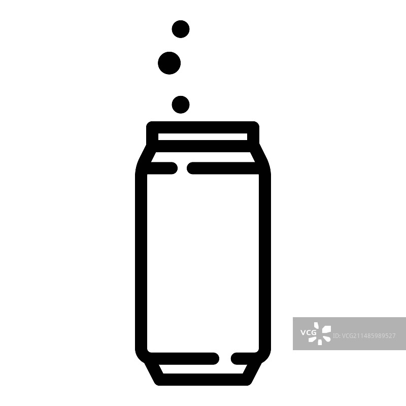 柠檬水罐头扁平图标图片素材