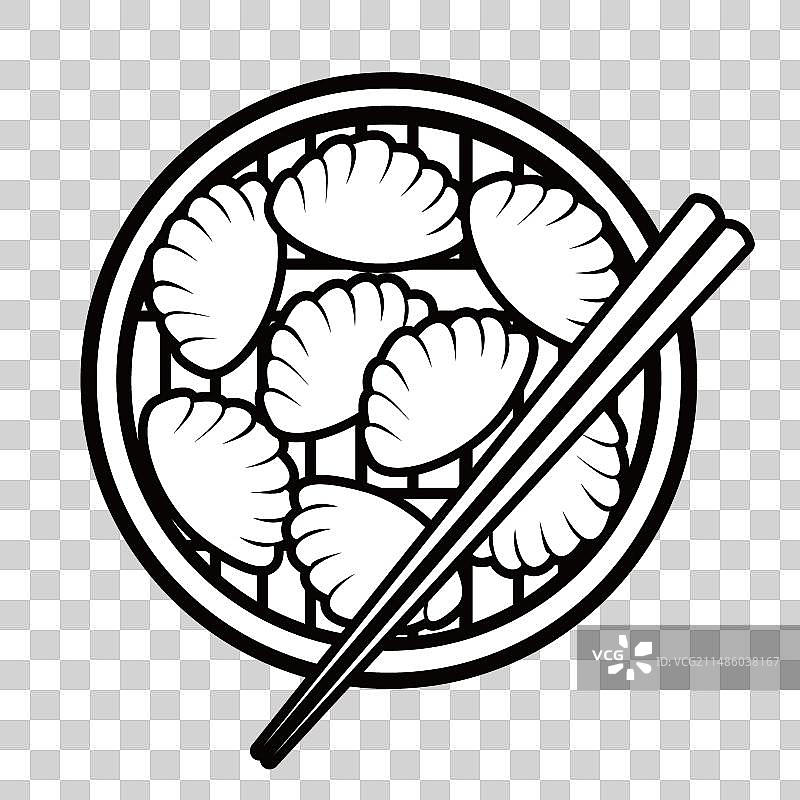 美食蒸饺图片素材