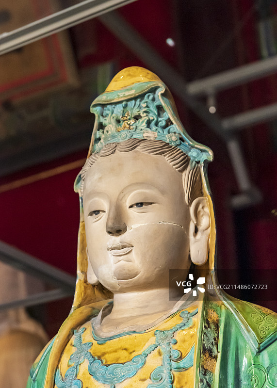 北京故宫博物院慈宁宫 佛像造像馆 佛像雕塑图片素材