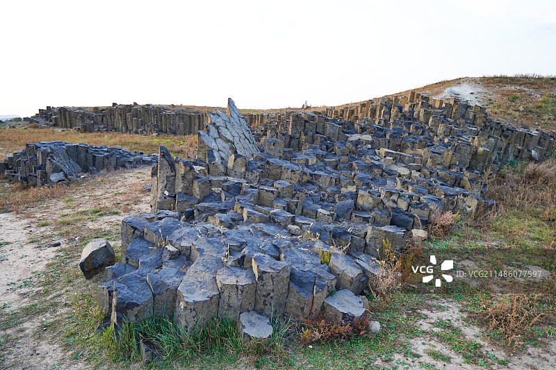 内蒙古谷力脑包地质遗迹图片素材