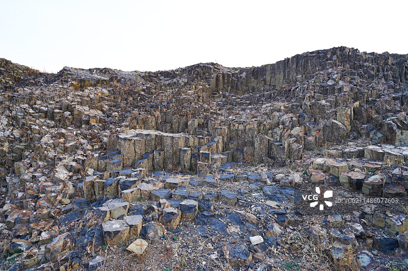 内蒙古谷力脑包地质遗迹图片素材