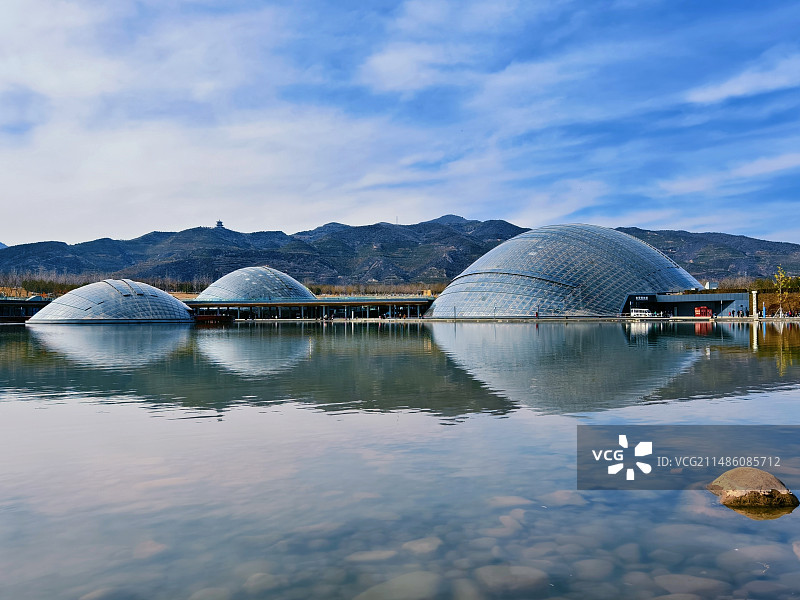 太原植物园美景图片素材