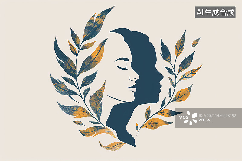 【AI数字艺术】医美护肤美容场景插画，妇女节女生美妆场景插图图片素材