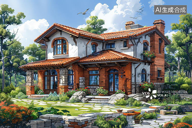 【AI数字艺术】：世界园艺博览会“”图片素材