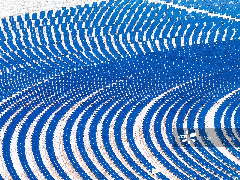 太阳能，未来科技，塔式熔盐，青海德令哈，光热发电厂，图片素材