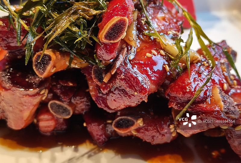 茶香排骨图片素材