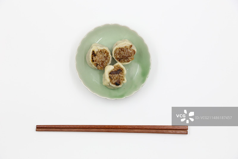 鲜肉糯米烧卖图片素材