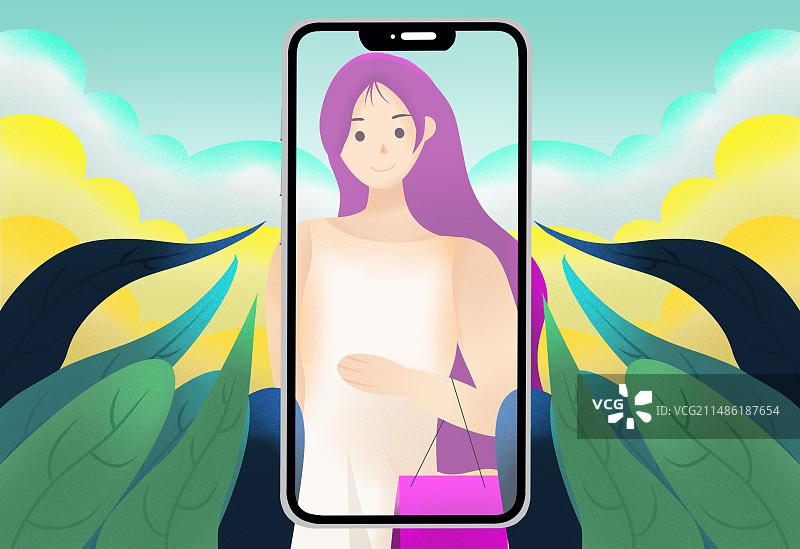 乡村振兴购物节图片素材