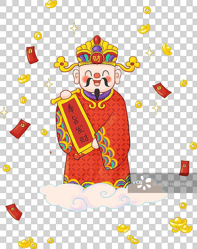 财神元素图片素材