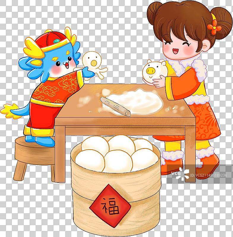 做馒头元素图片素材