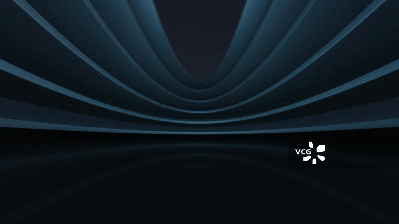 室内黑色的抽象建筑3D渲染图片素材