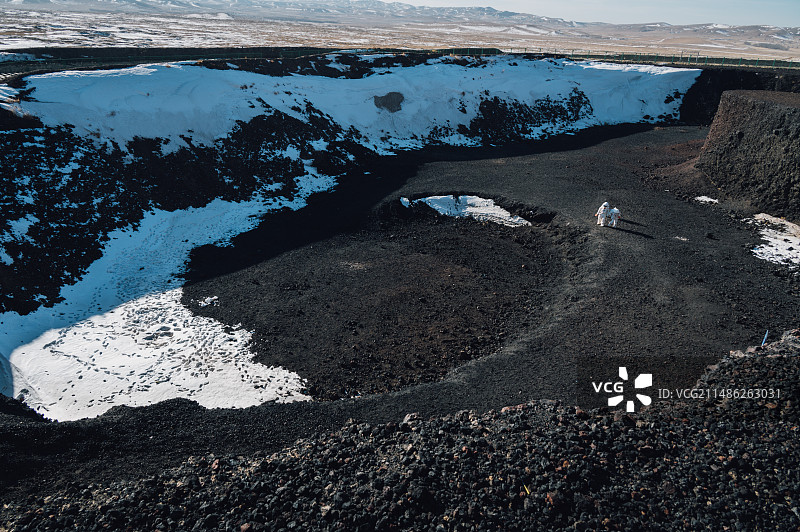乌兰哈达火山图片素材