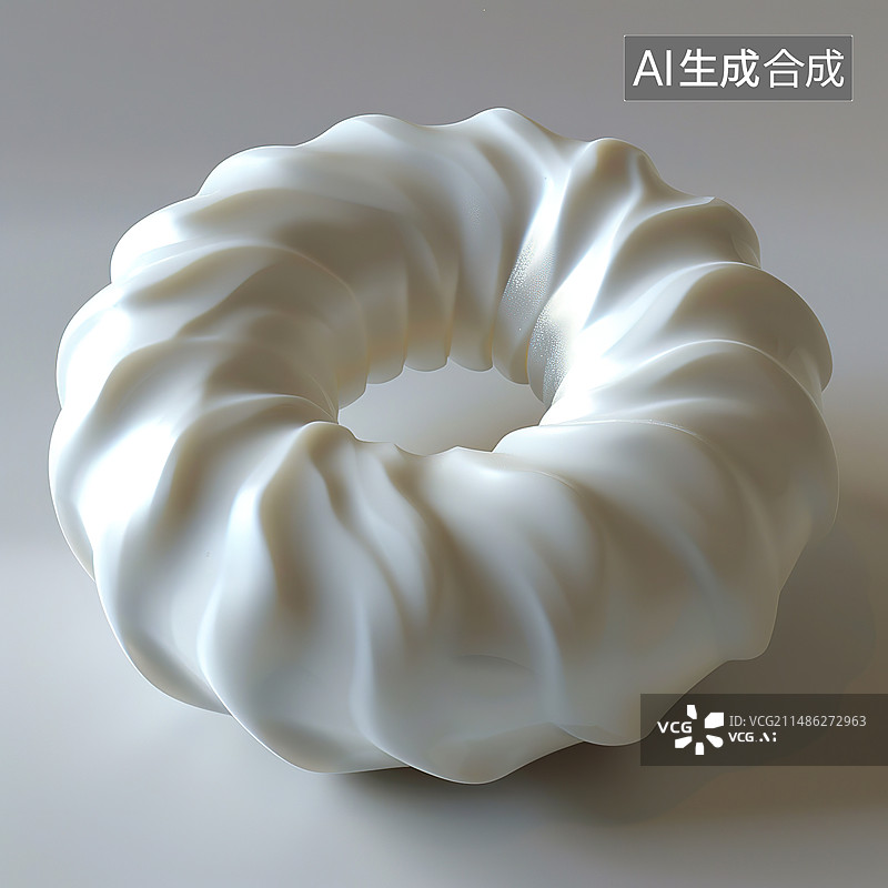 【AI数字艺术】白色背景上的方糖特写镜头图片素材