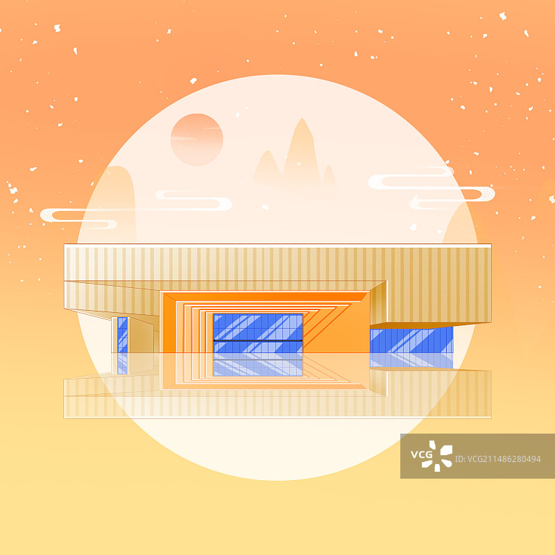 天津博物馆图片素材