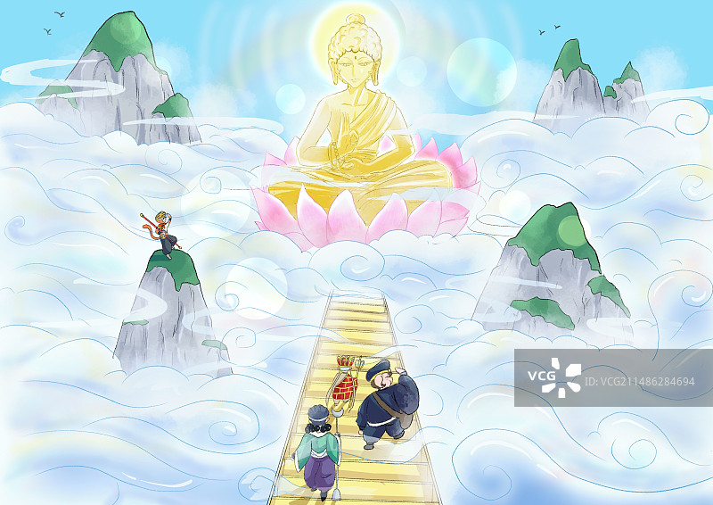 儿童西游记图片素材