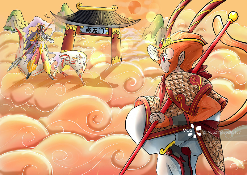 儿童西游记图片素材