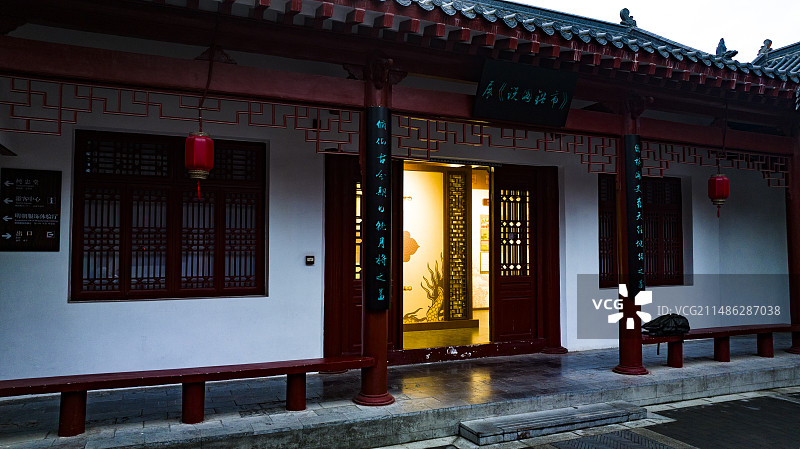 湖北荆州古城张居正故居图片素材