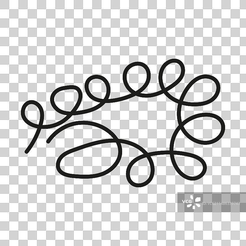 装饰用抽象曲线艺术图片素材