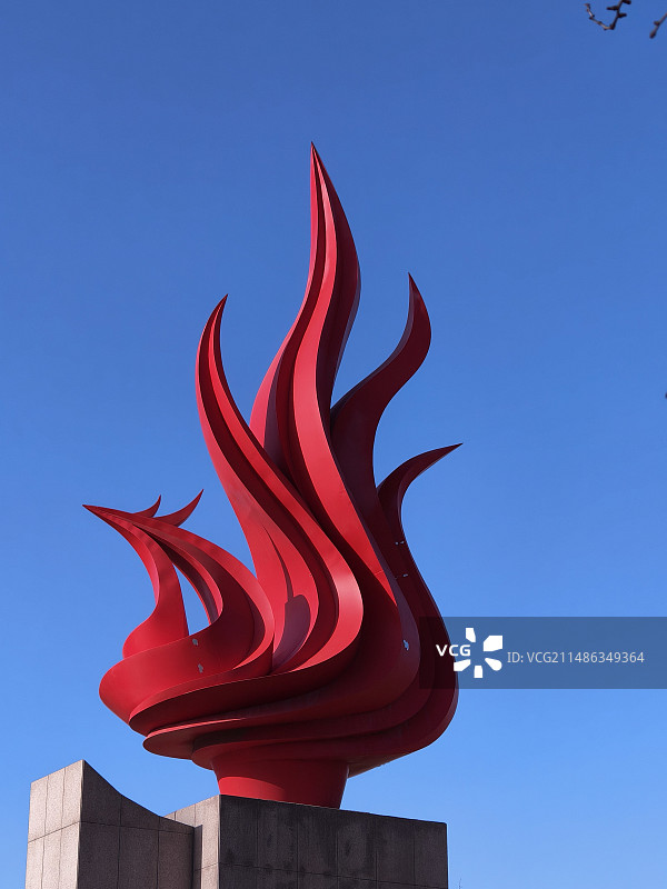 火炬雕像火炬图片素材