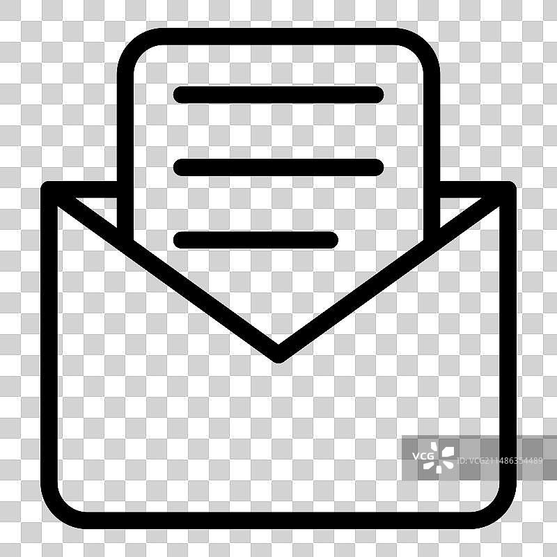 字母扁平图标，白色背景上隔离图片素材