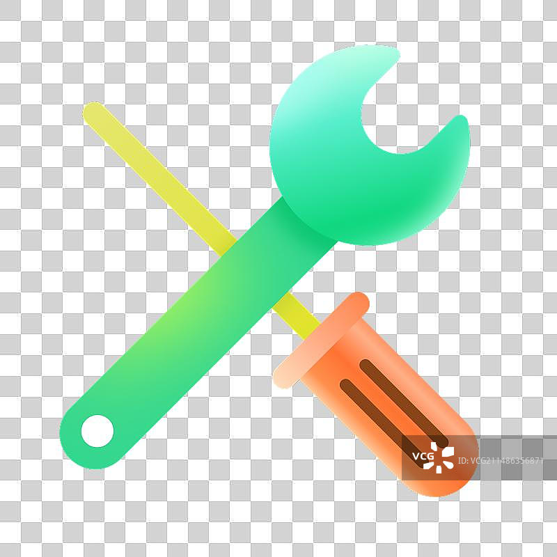 扁平风维修元素图片素材