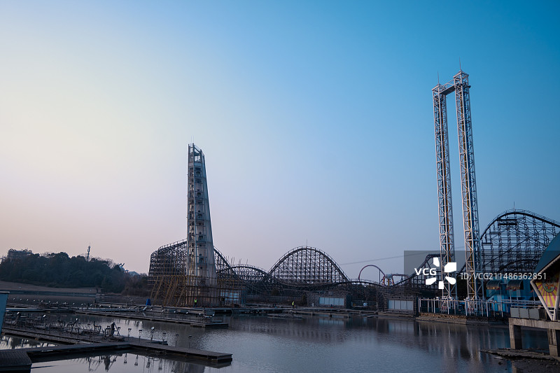 上海欢乐谷图片素材