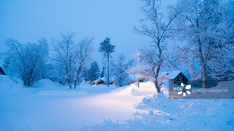 芬兰-拉普兰lapland图片素材