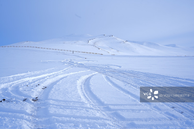 呼伦贝尔之冬图片素材
