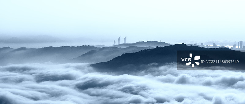 水墨厦门图片素材