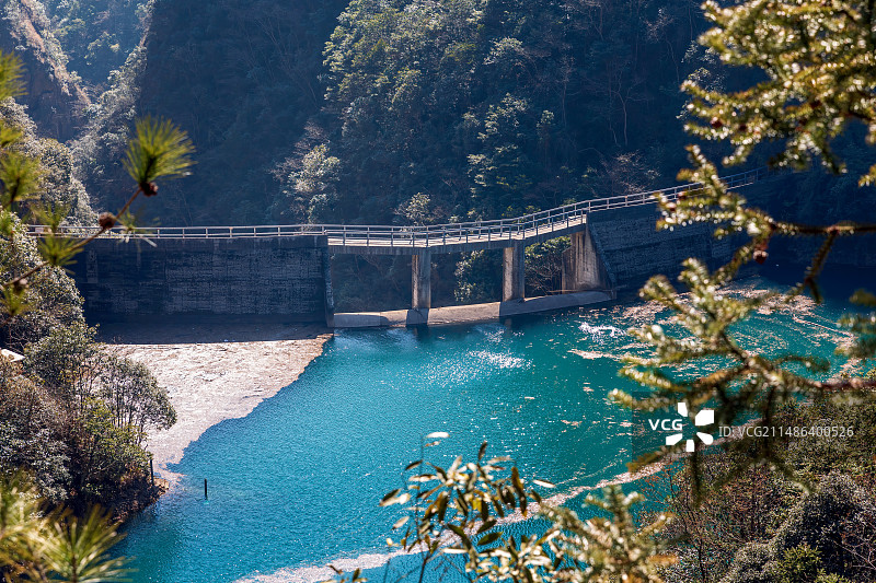 浙江武义牛头山森林公园图片素材