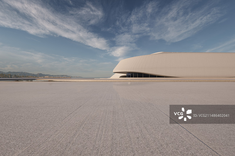 极简风格_建筑建筑_城市广场图片素材