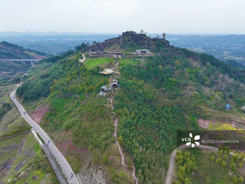 滑石古寨图片素材