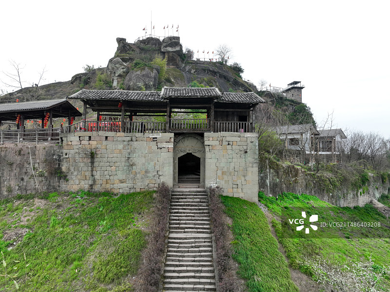 滑石古寨图片素材