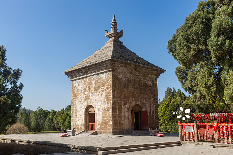 四门塔图片素材