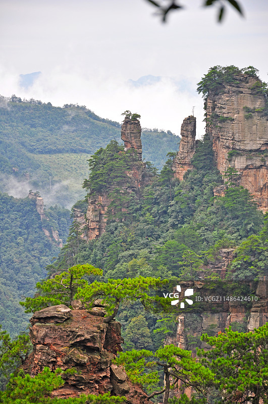 张家界武陵源图片素材