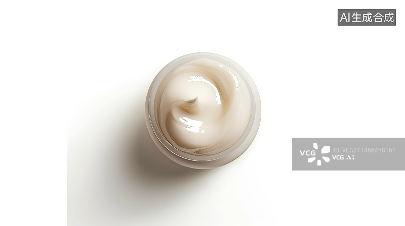 【AI数字艺术】白色背景上的贝壳特写镜头图片素材
