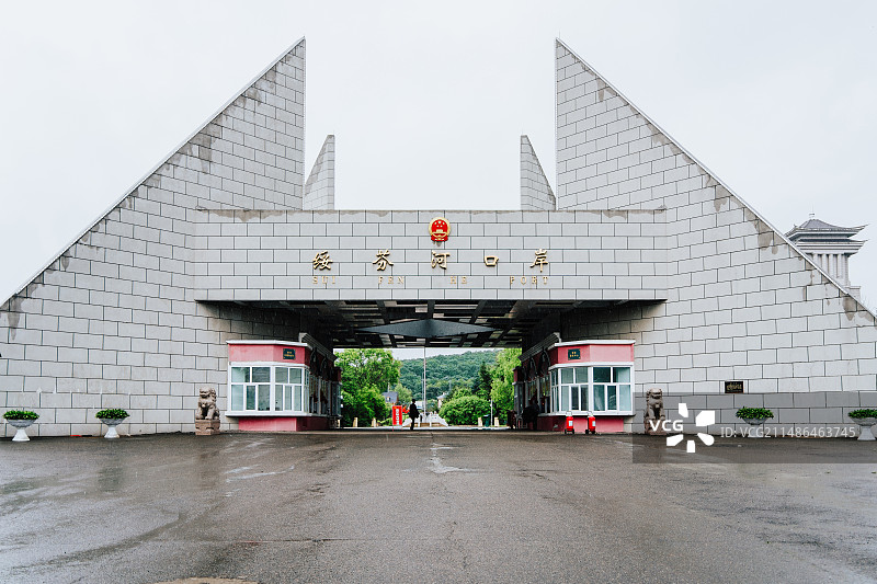 绥芬河国门景区图片素材