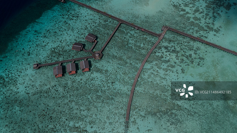 仙本那之邦邦岛图片素材