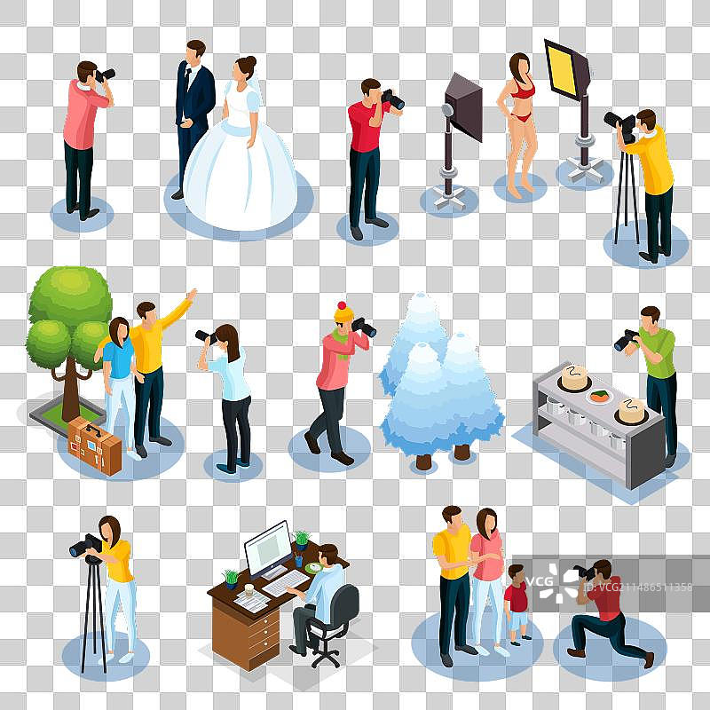 2.5D摄影师合集图片素材