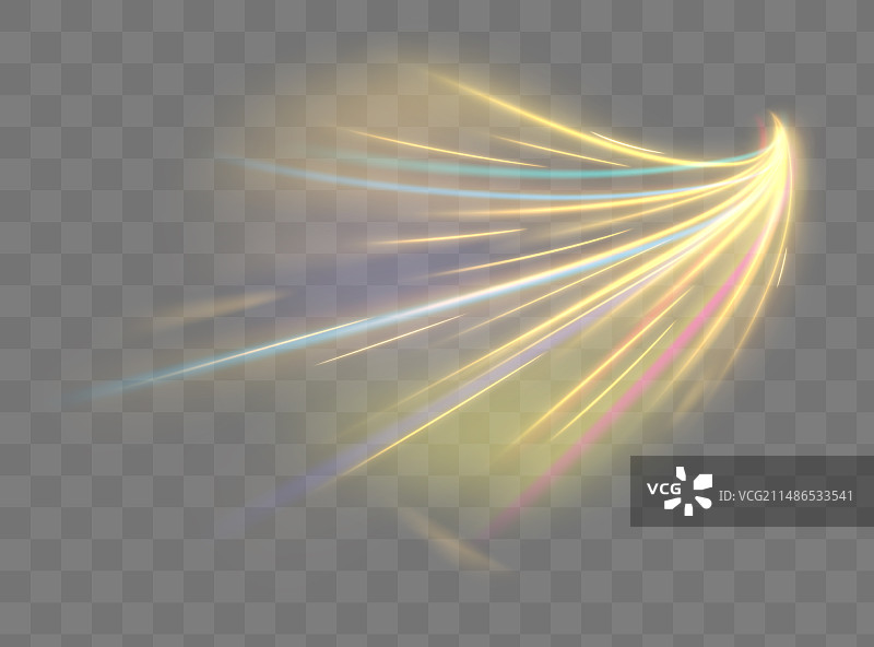 彩虹水晶的闪光反射效果图片素材