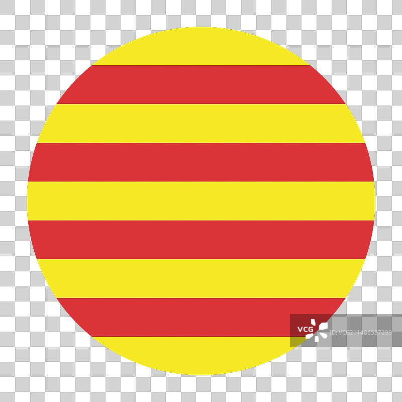 加泰罗尼亚旗帜banner图片素材