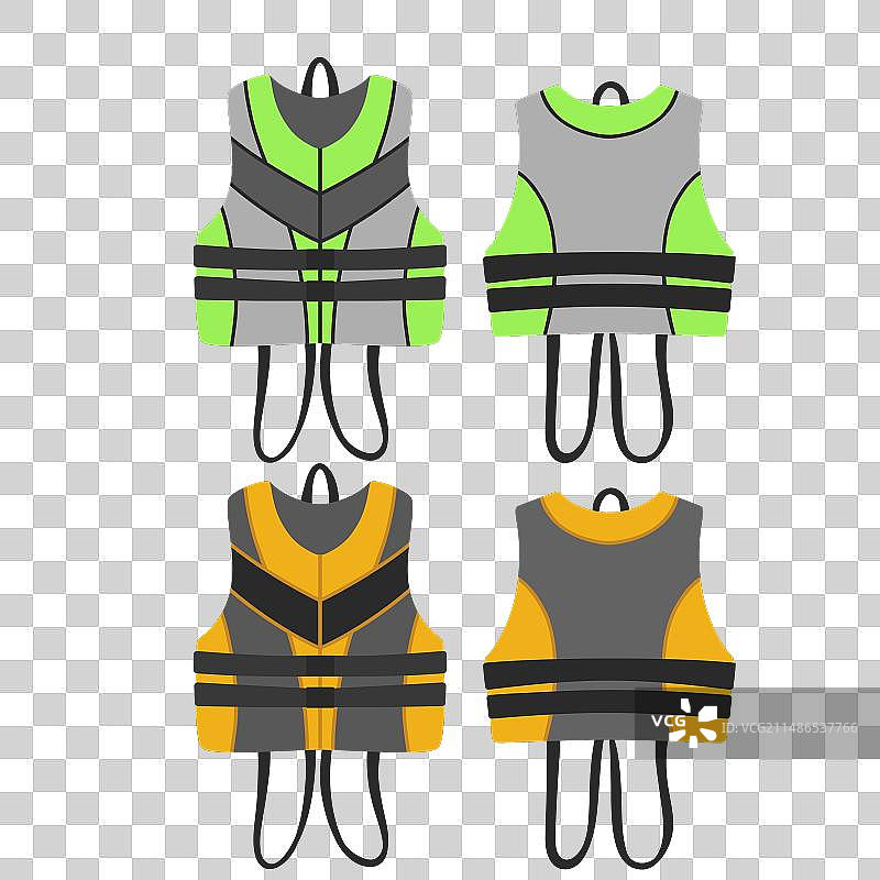 救生衣安全图标图片素材