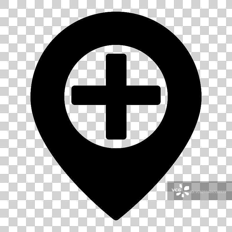 急救定位图标图片素材